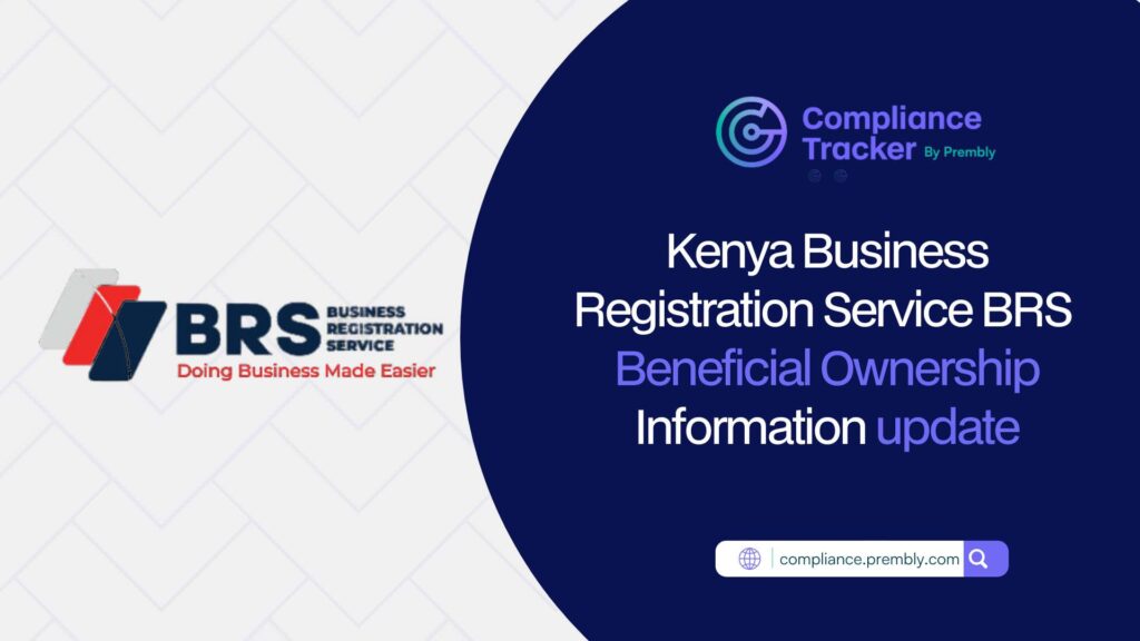 Kenya Business Registration Service Compliance Update